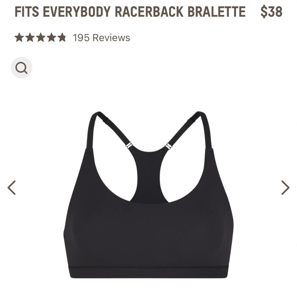 SKIMS Fits Everybody Racerback Bralette